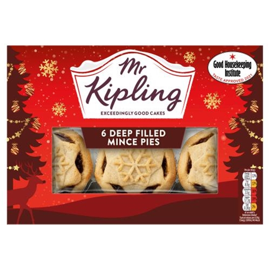Picture of MR KIPLING MINCE PIES X6